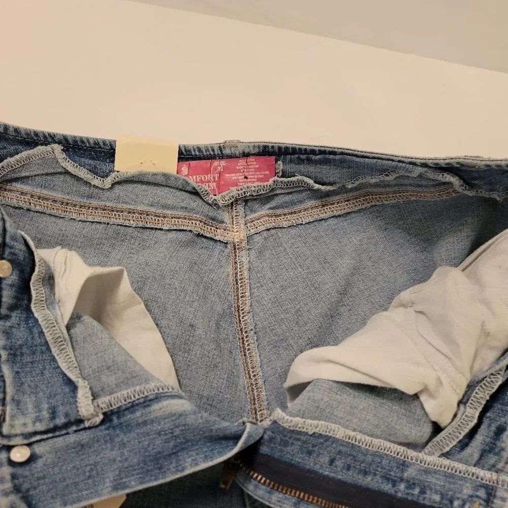 BRAND NEW COMFORT DENIM SHORT - Picture 9 of 16